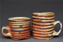 striped mugs